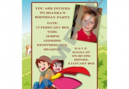 Party Buckets by Magda supplier for various party accessories in the East Rand._party invitations021