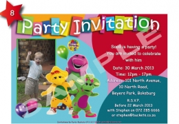 Party Buckets by Magda supplier for various party accessories in the East Rand._party invitations008
